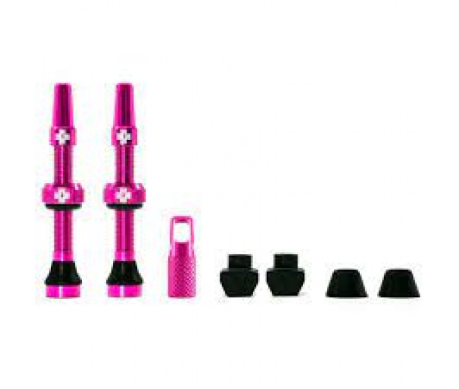 MUC-OFF TUBELESS VALVES 44MM PINK